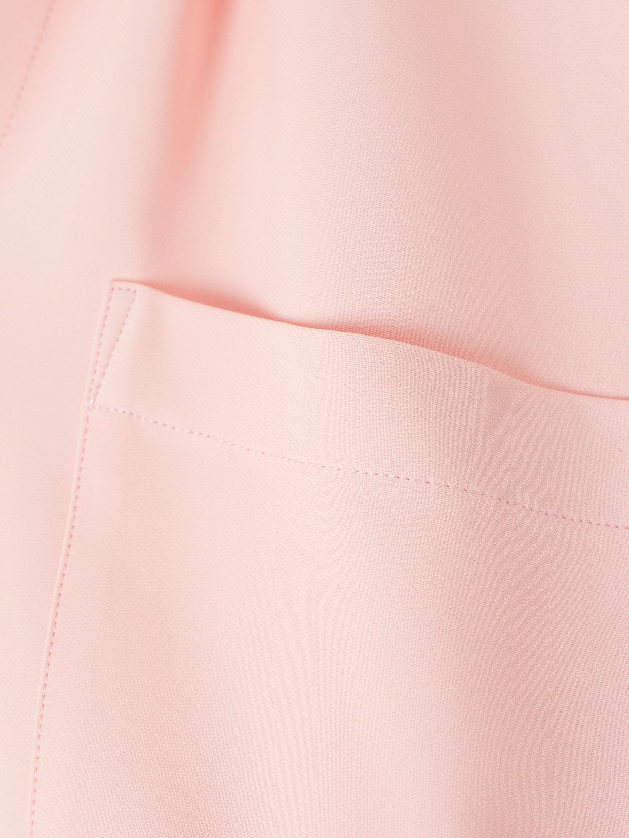 Oversized Crepe Shirt - 5