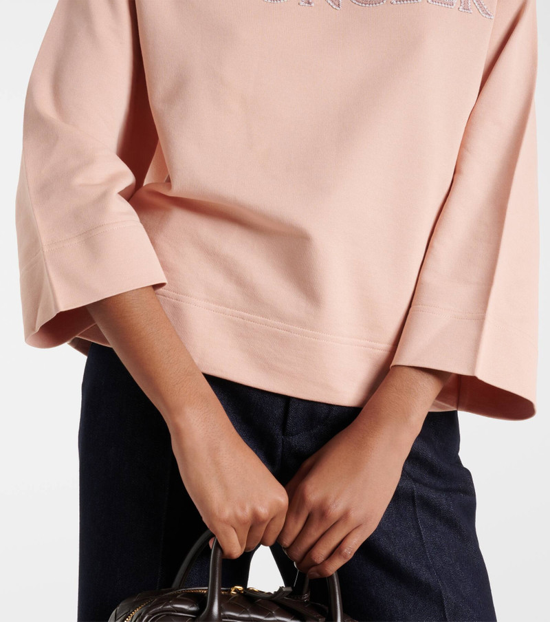 Logo cotton jersey sweatshirt 5