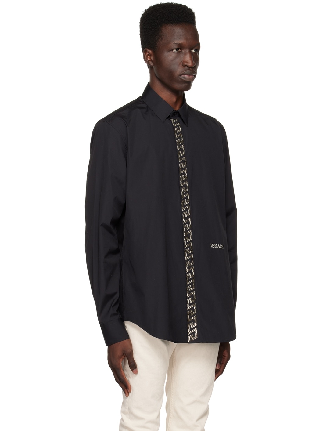 Black Studded Shirt - 2