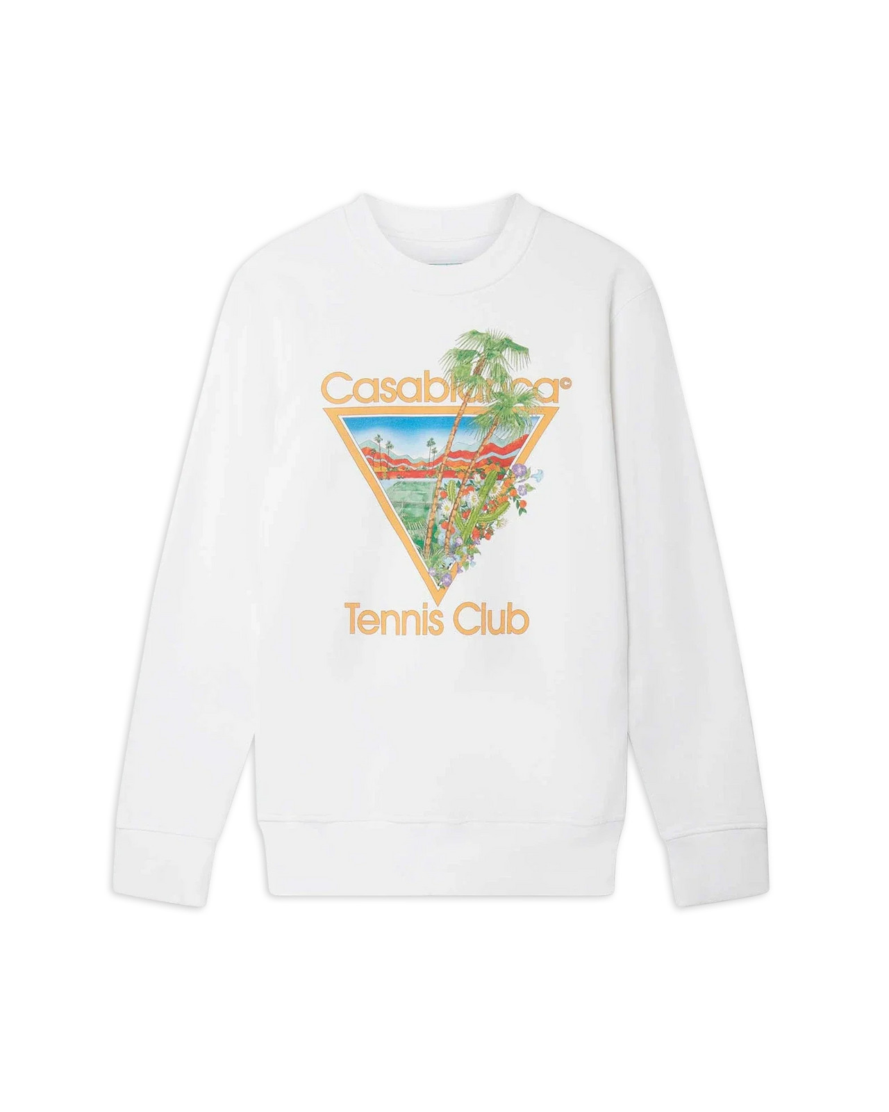 White Tennis Club Icon Sweatshirt - 1