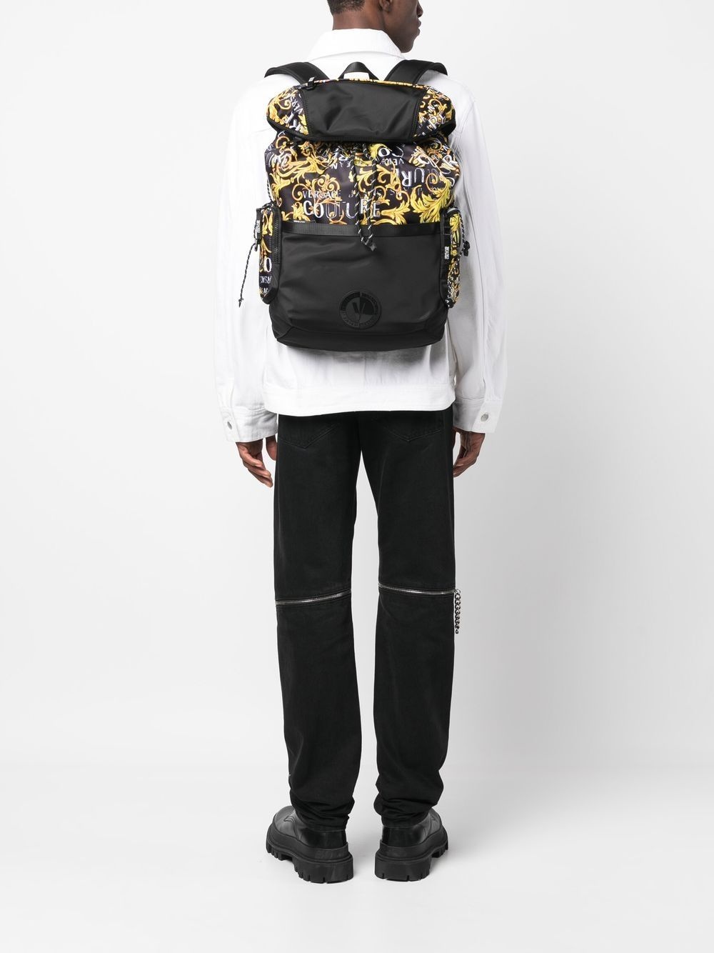 logo-patch Barocco backpack - 2