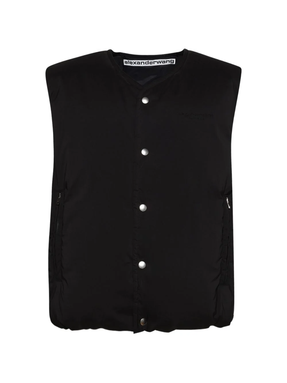 button puffer vest - 1