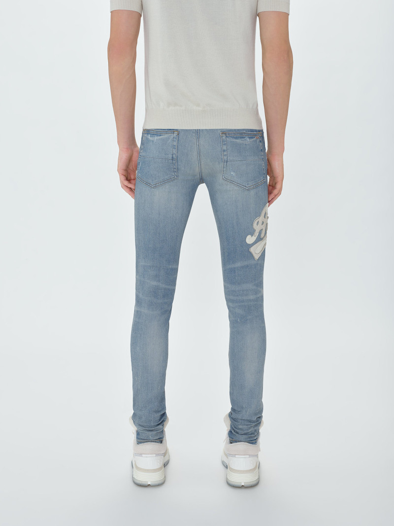 VARSITY APPLIQUE LOGO JEAN 4