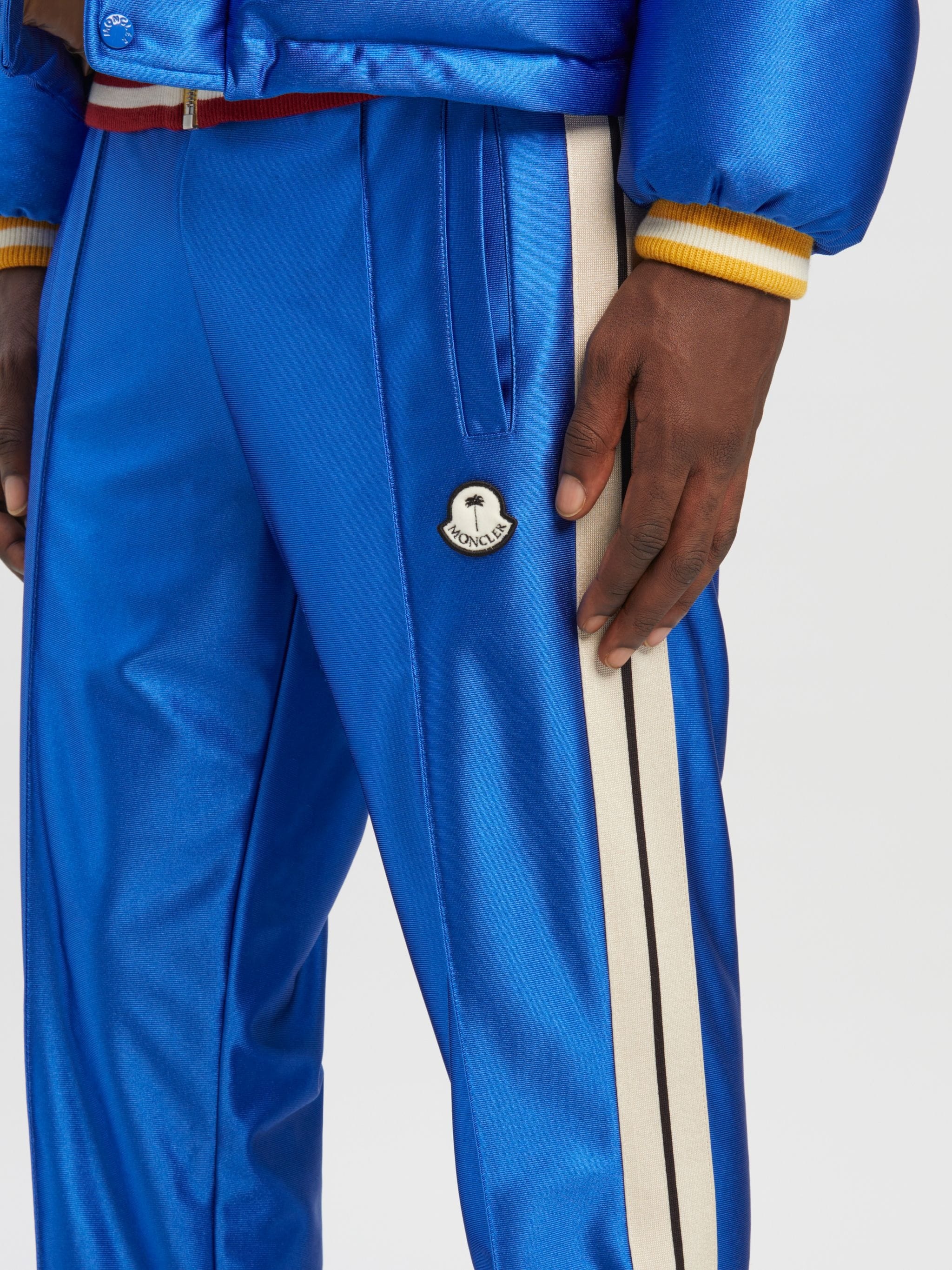 8 MONCLER PALM ANGELS TRACK PANTS - 7
