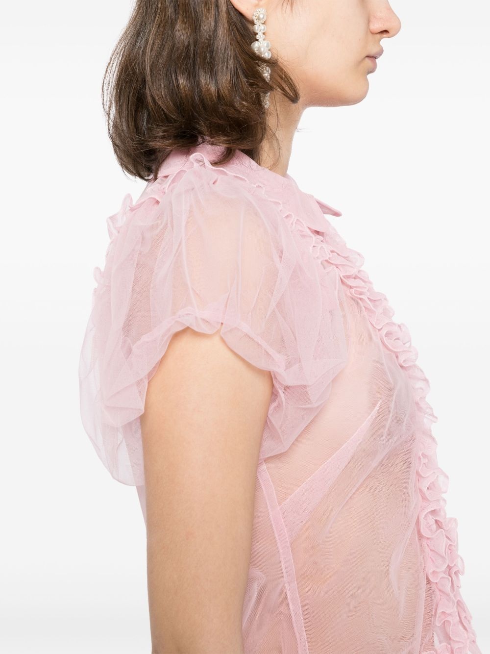 puff-sleeved shirt - 5