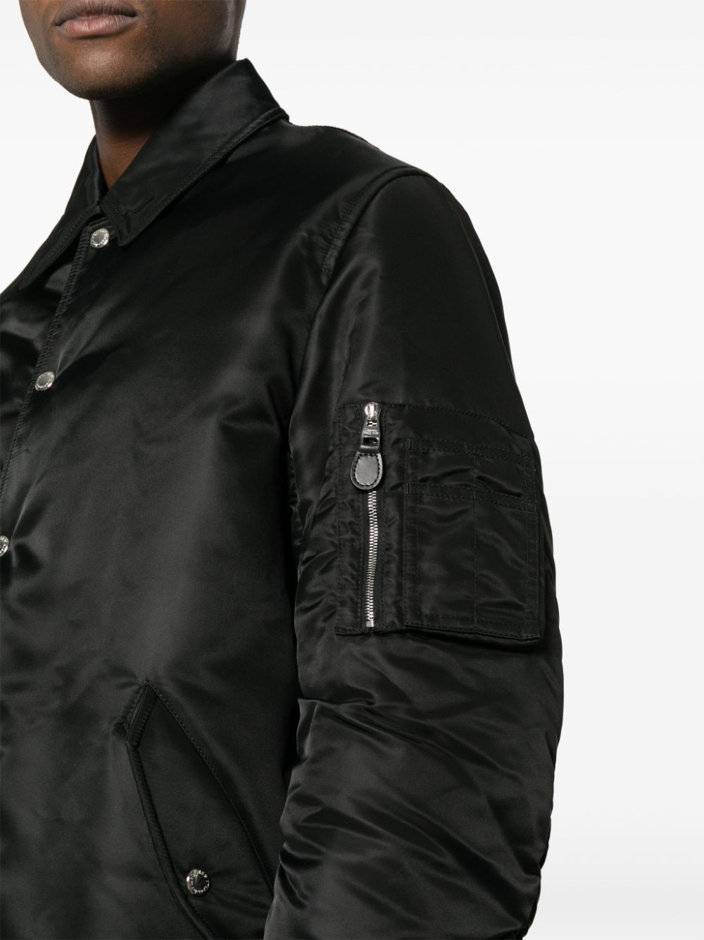 padded coach jacket - 5