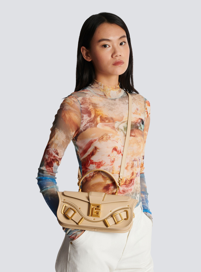 Blaze clutch bag in smooth leather 8