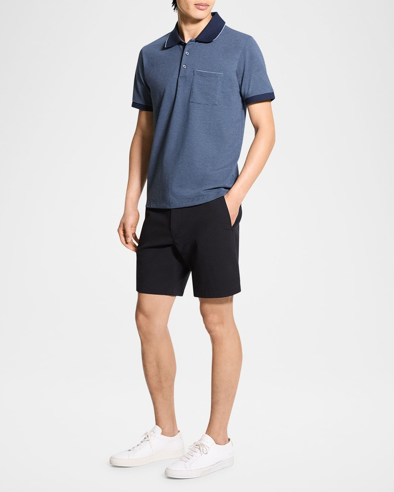 Theory Men's Birdseye Pique Pocket Polo Shirt outlook