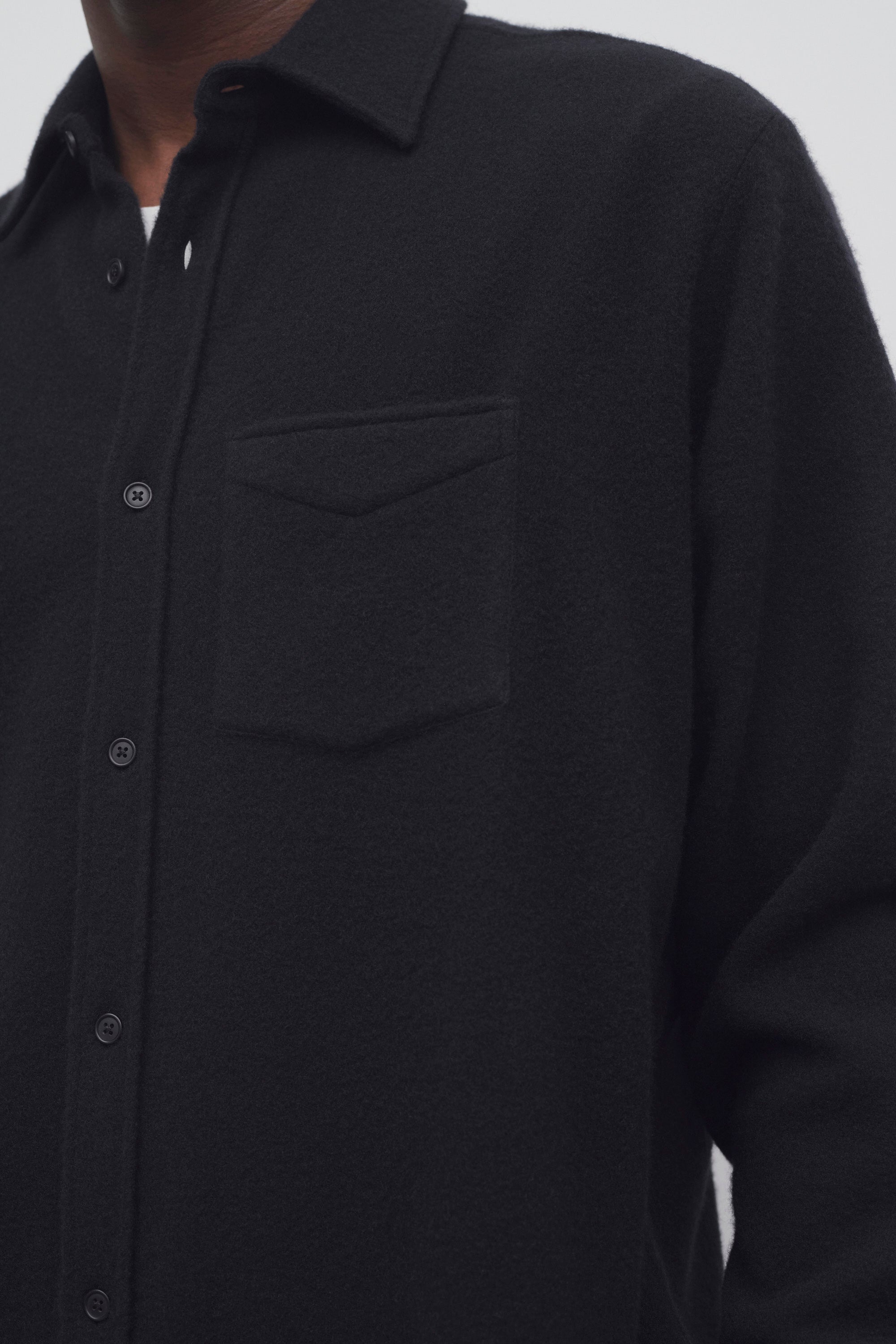 Ezra Shirt in Cashmere - 6