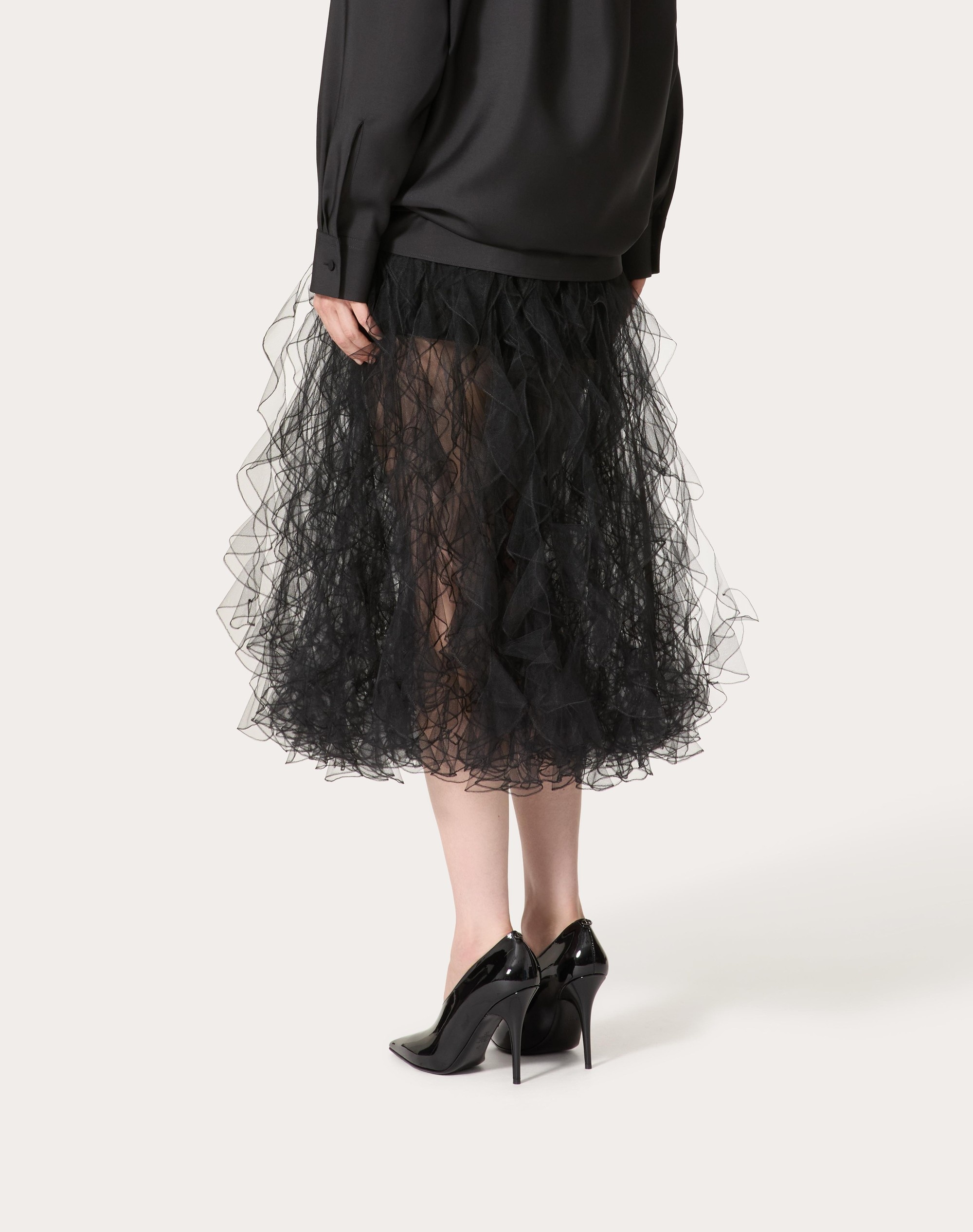 TULLE ILLUSIONE SKIRT - 4