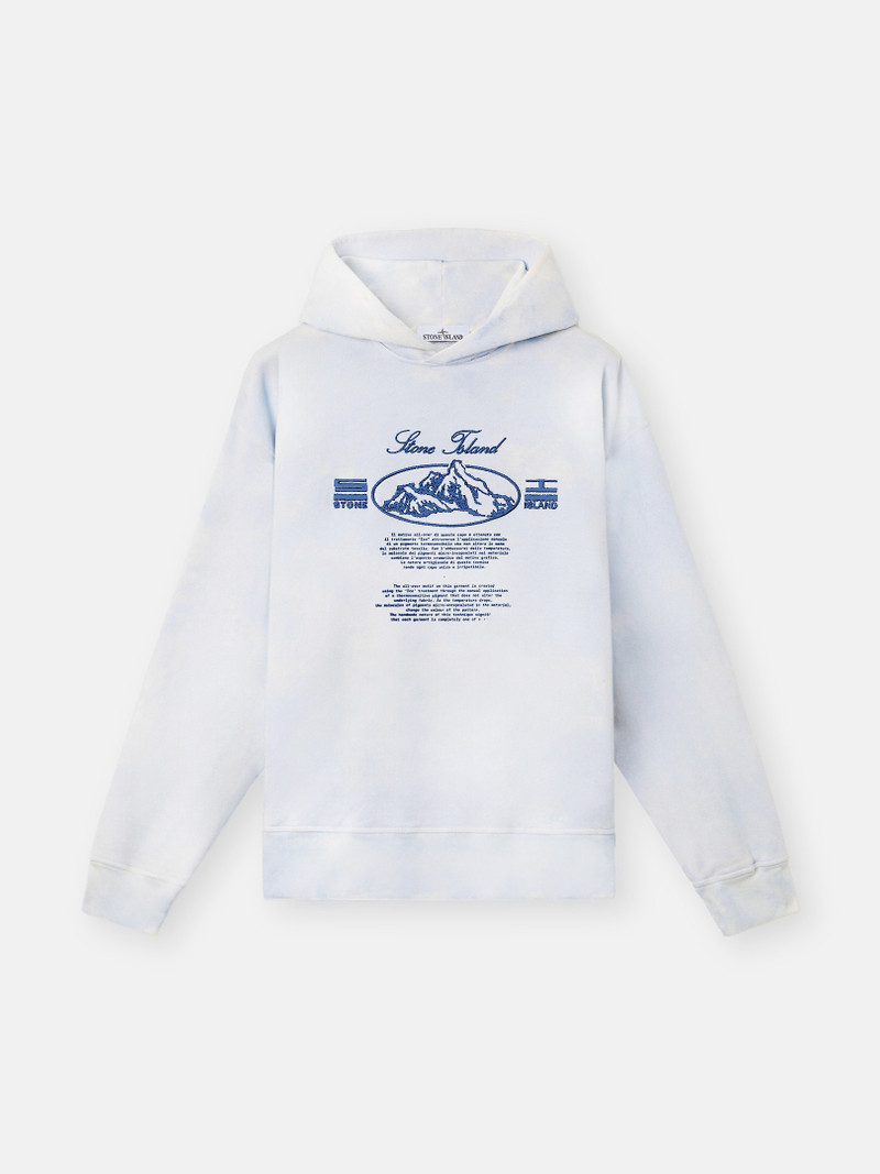 6100051 ORGANIC COTTON FLEECE 'ICE' TREATMENT 1