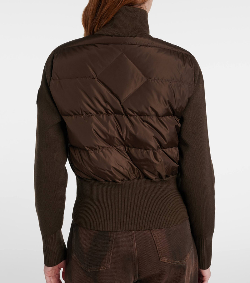 HyBridge® wool-blend down jacket 6