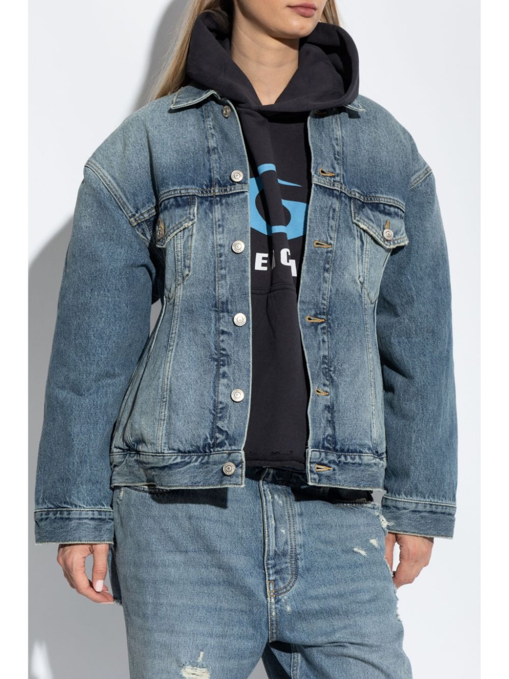 Hourglass denim jacket - 3