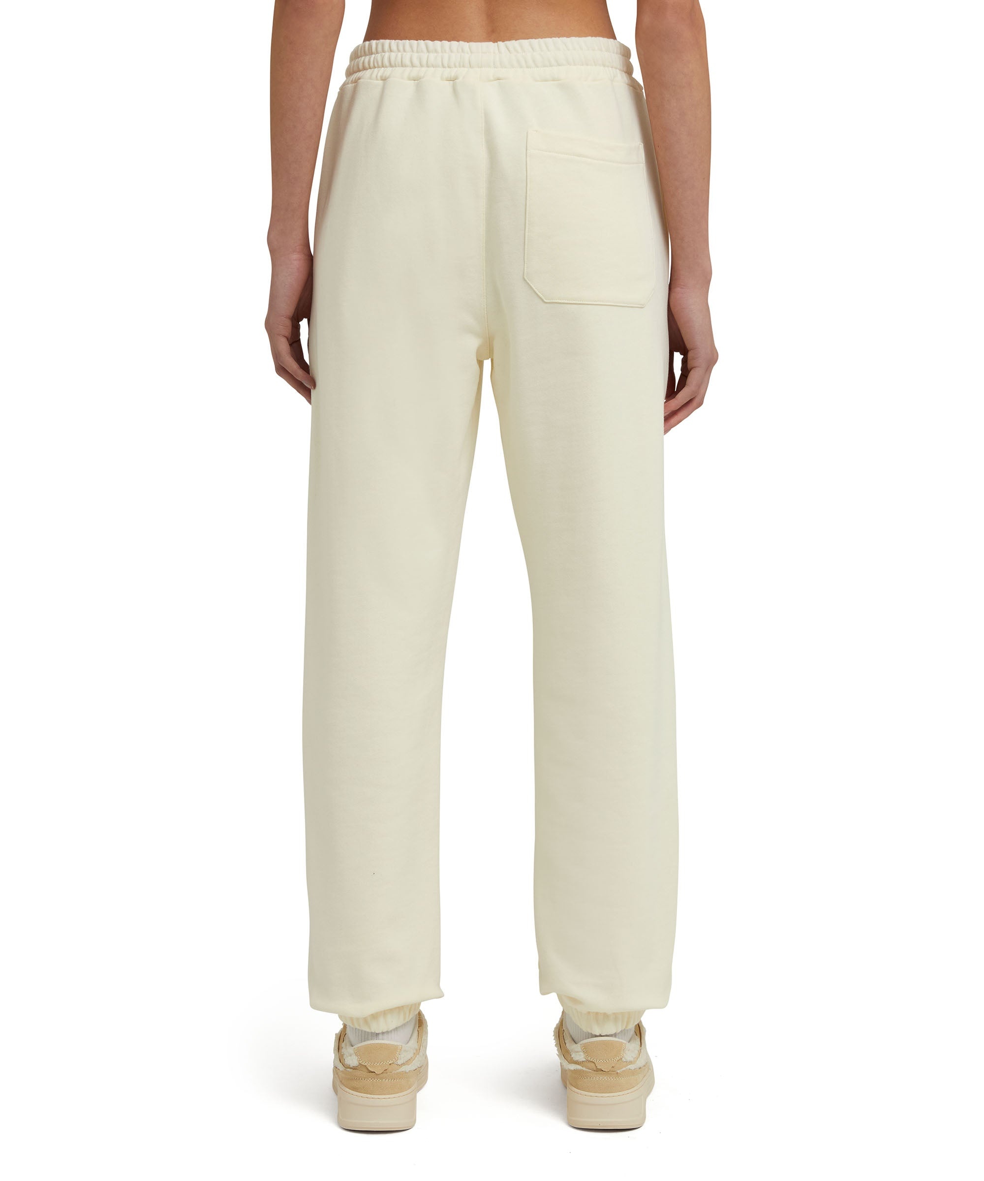 Organic cotton jogging trousers certified by the MSGM Fantastic Green Capsule - 8