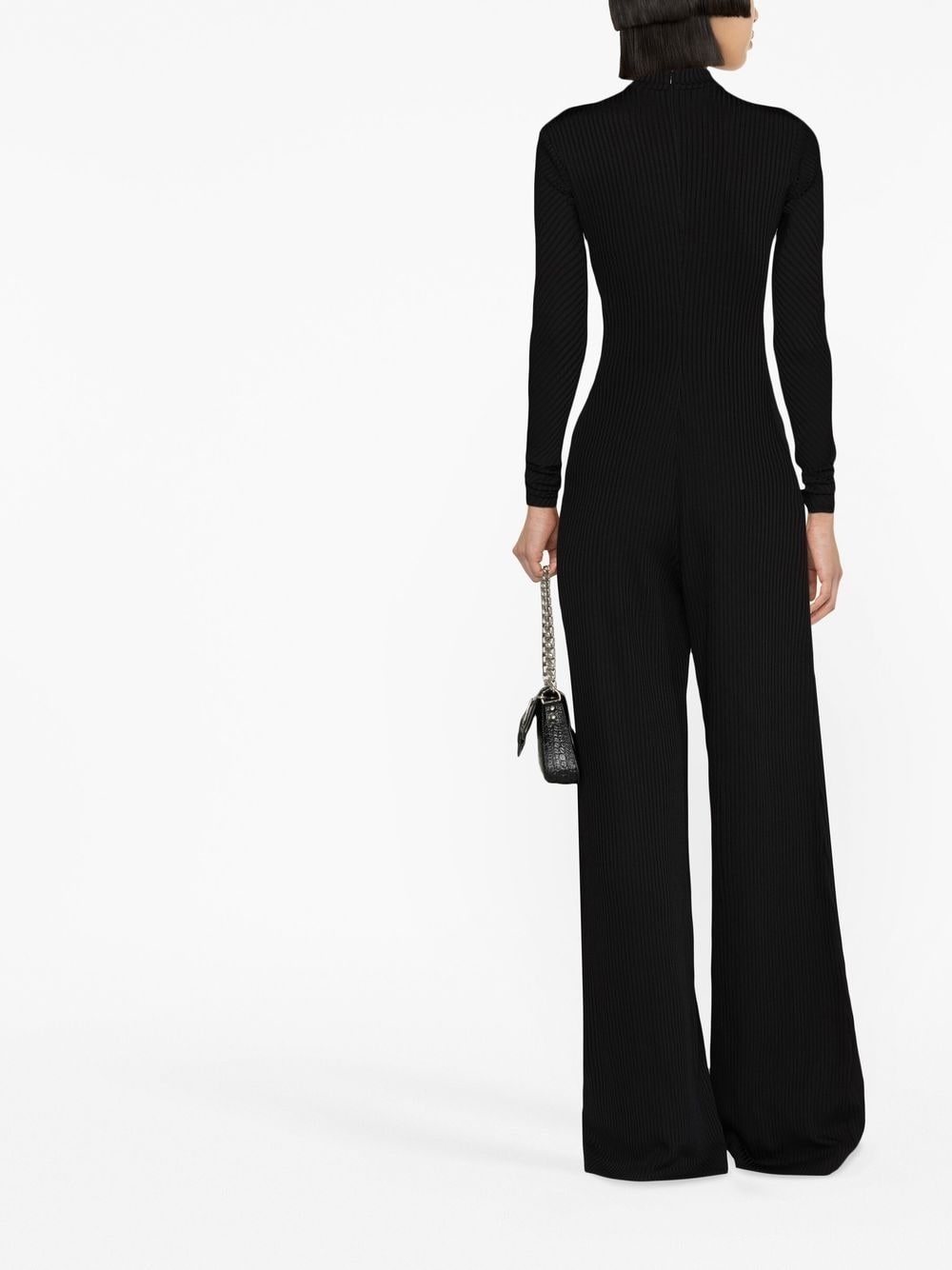 ribbed-knit jumpsuit - 4