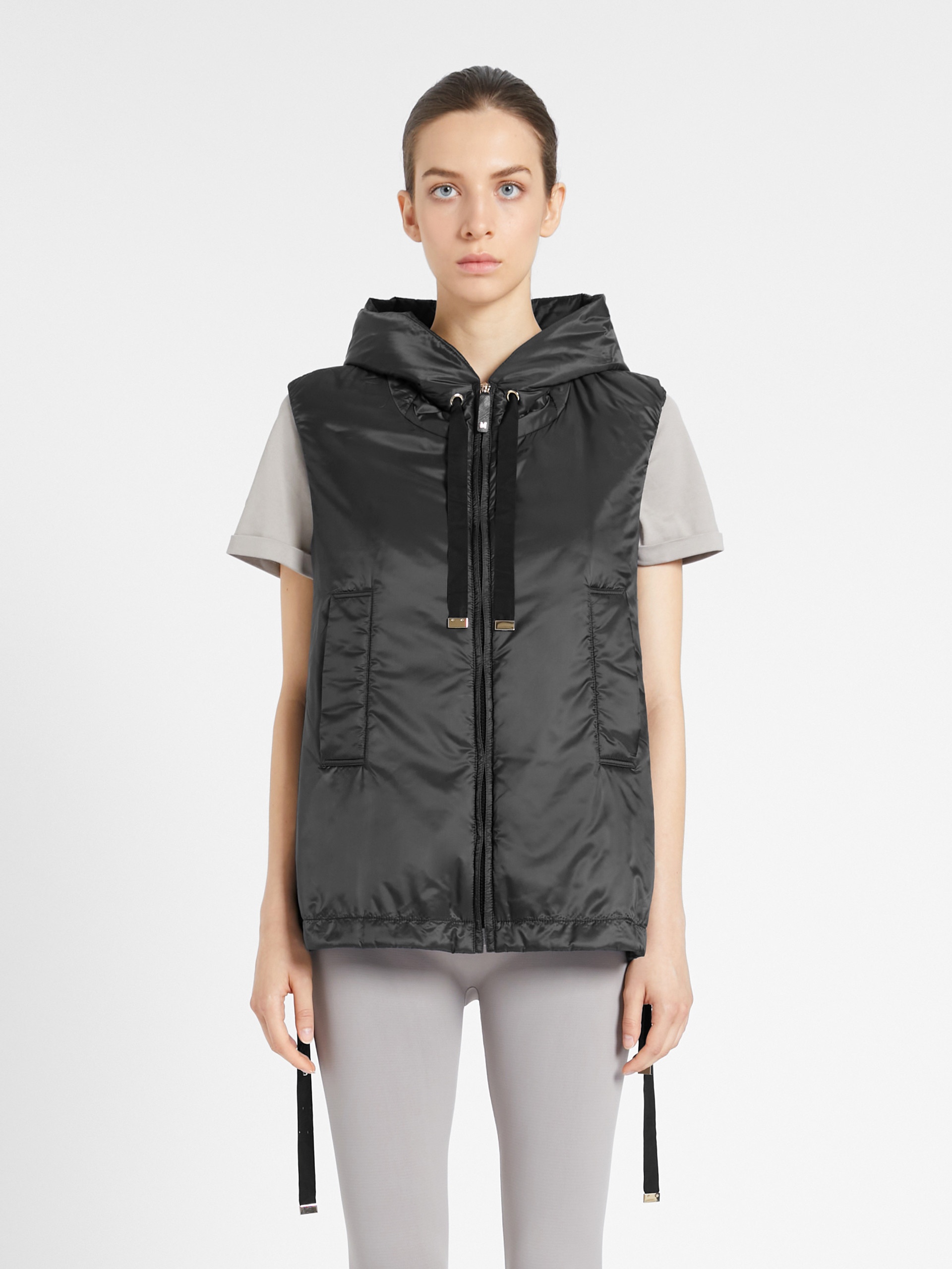 GREENGO Water-resistant technical canvas gilet - 3