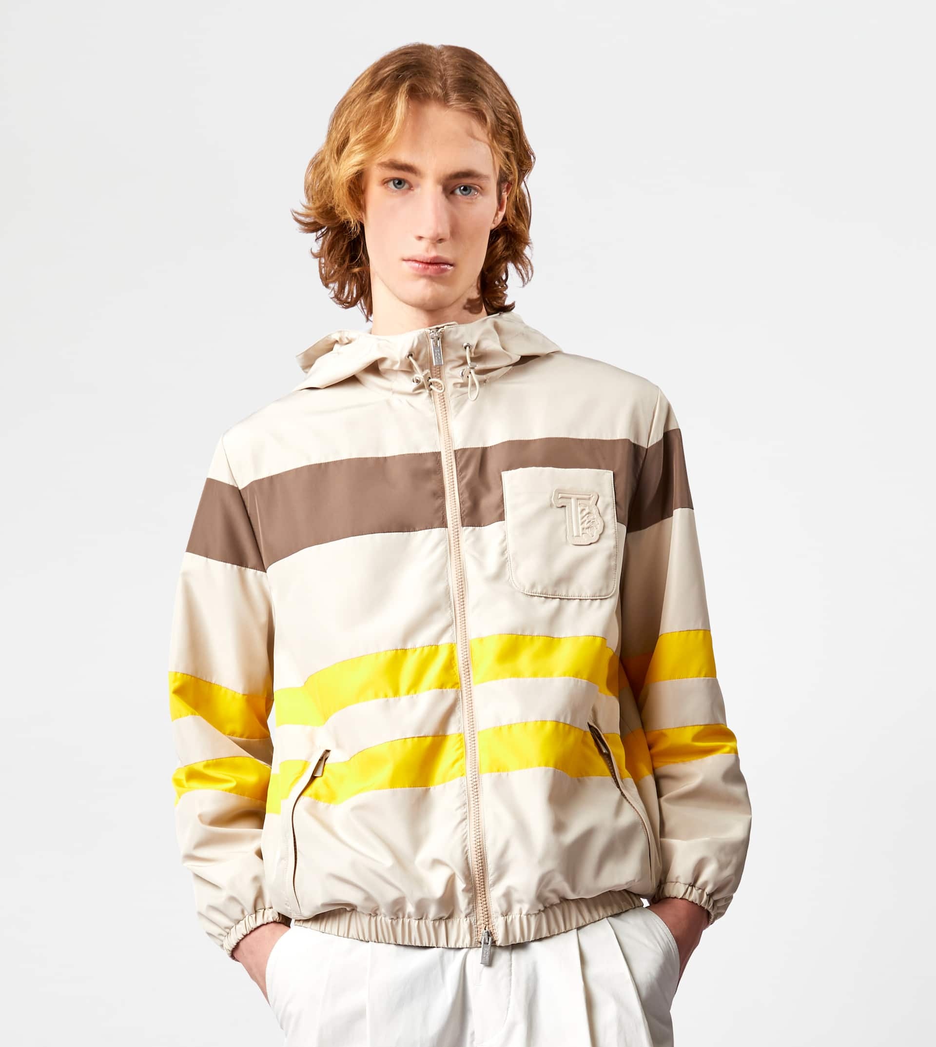 WINDBREAKER STRIPES - BEIGE - 7