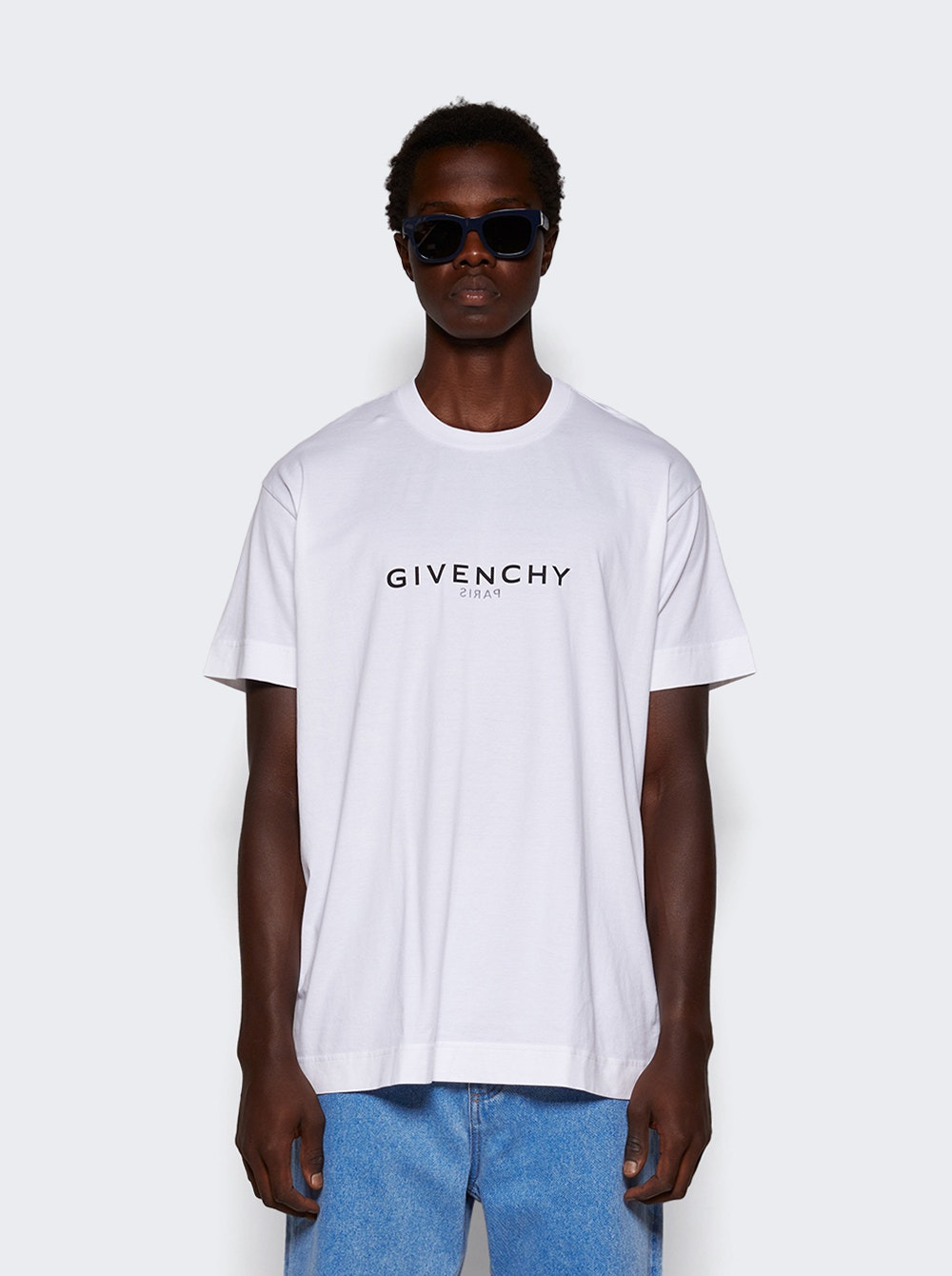 Reverse Print Tee White - 3