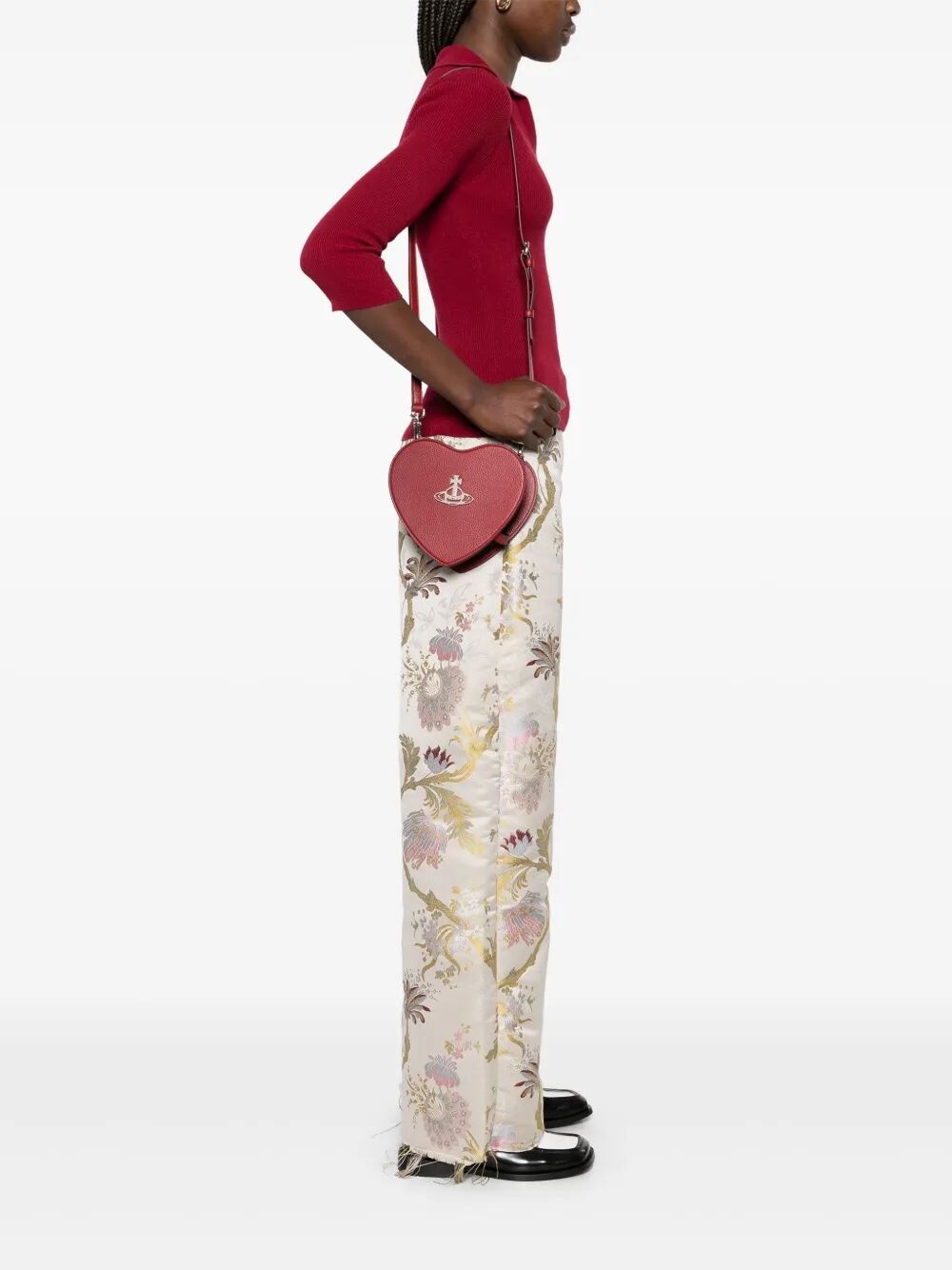 Vivienne Westwood Women Louise Heart Crossbody Bag - 2