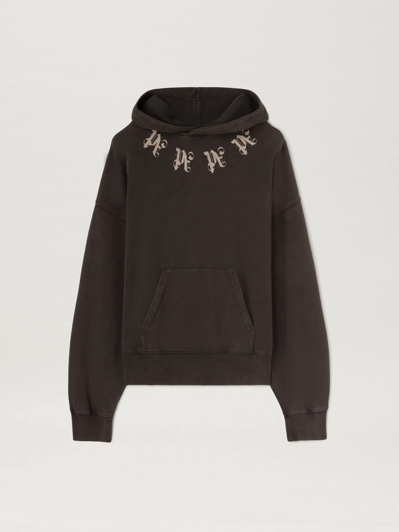 Statement monogram Hoodie - 1