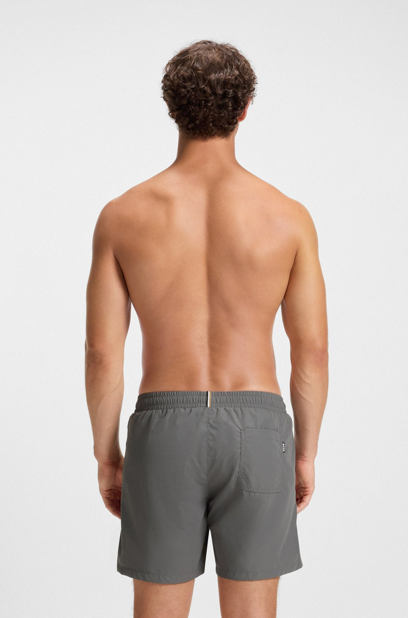 BOSS SWIM SHORTS WITH STRIPE AND LOGO outlook
