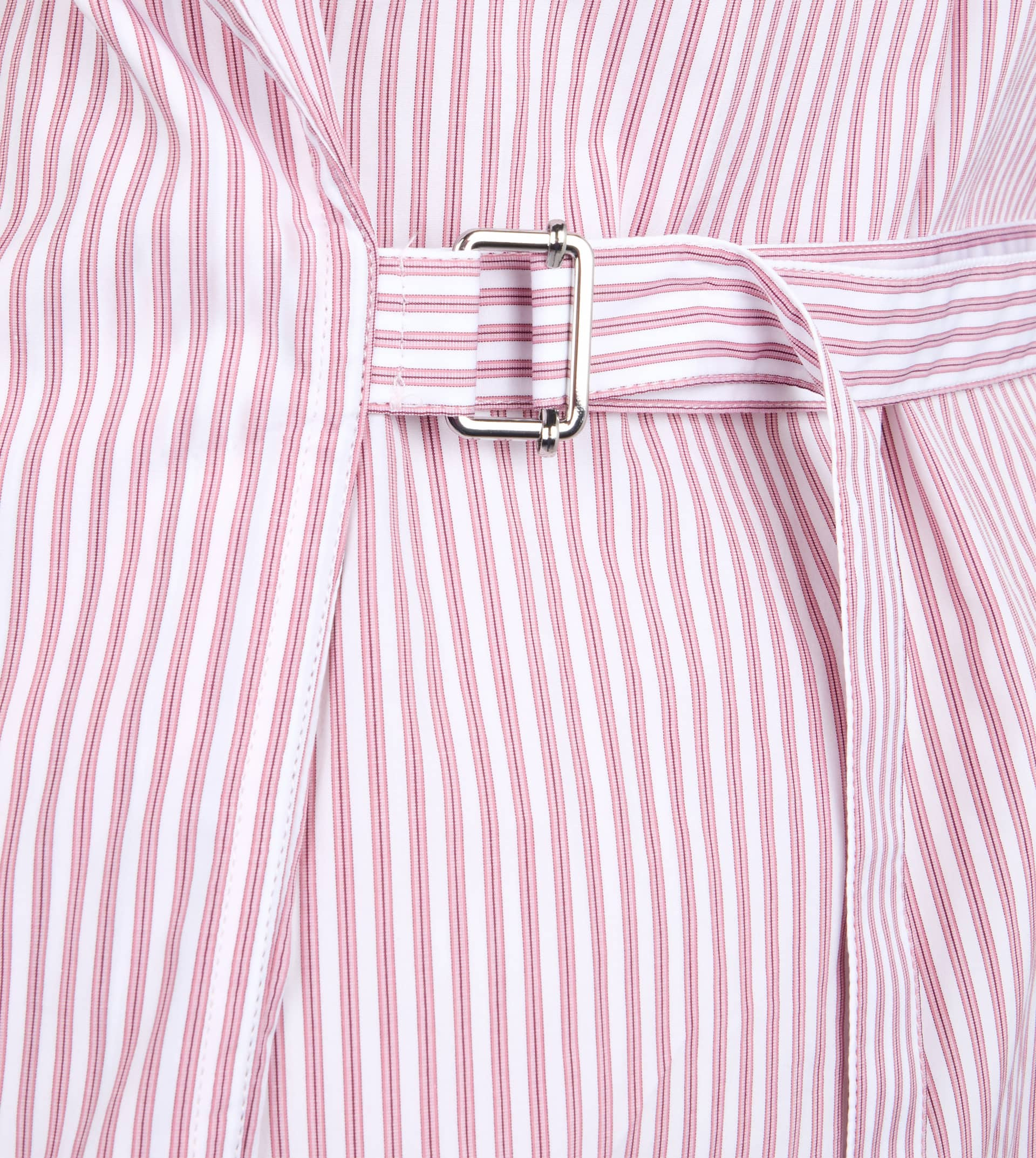 DOUBLE COLLAR SHIRT IN POPLIN - PINK, WHITE - 2