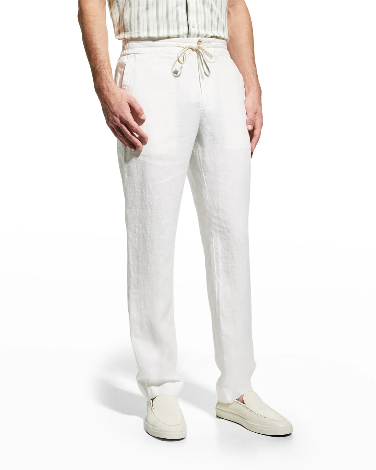 Men & apos;s Lightweight Hemp Pants - 1