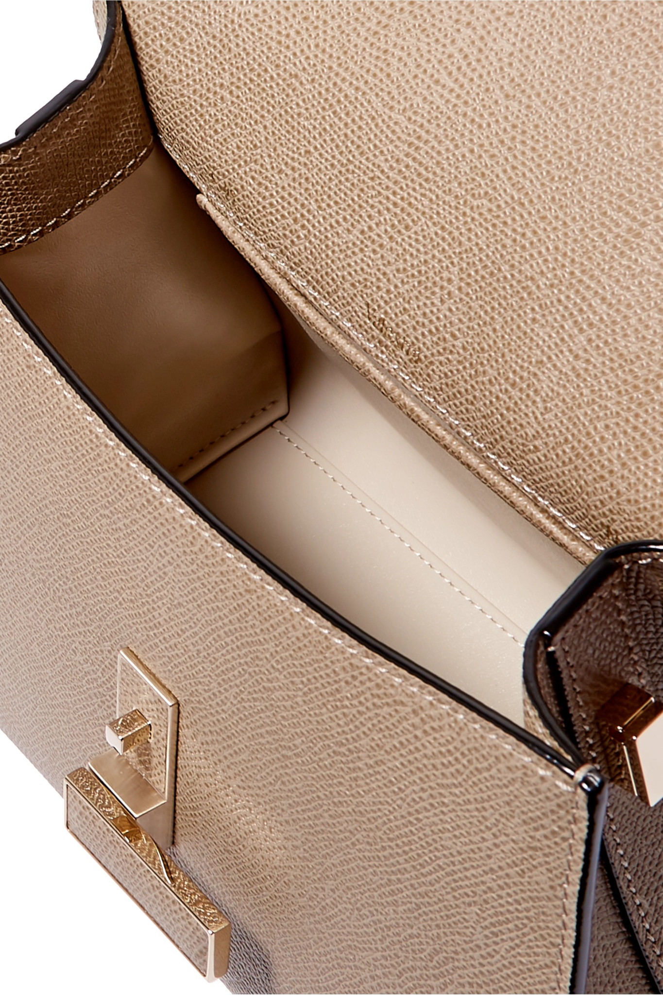 Iside mini textured-leather tote - 5