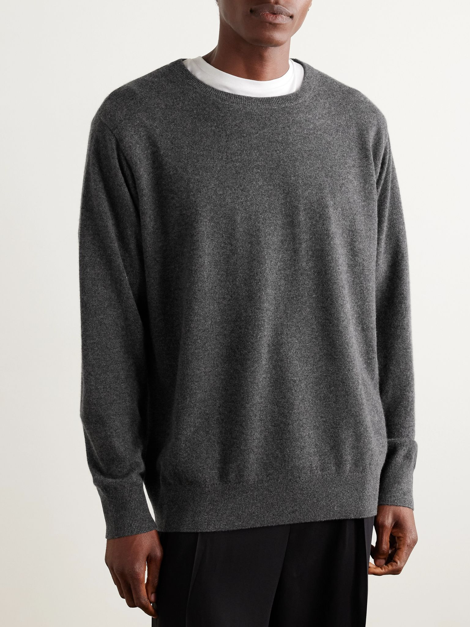 Cashmere Sweater Dark gray - 3