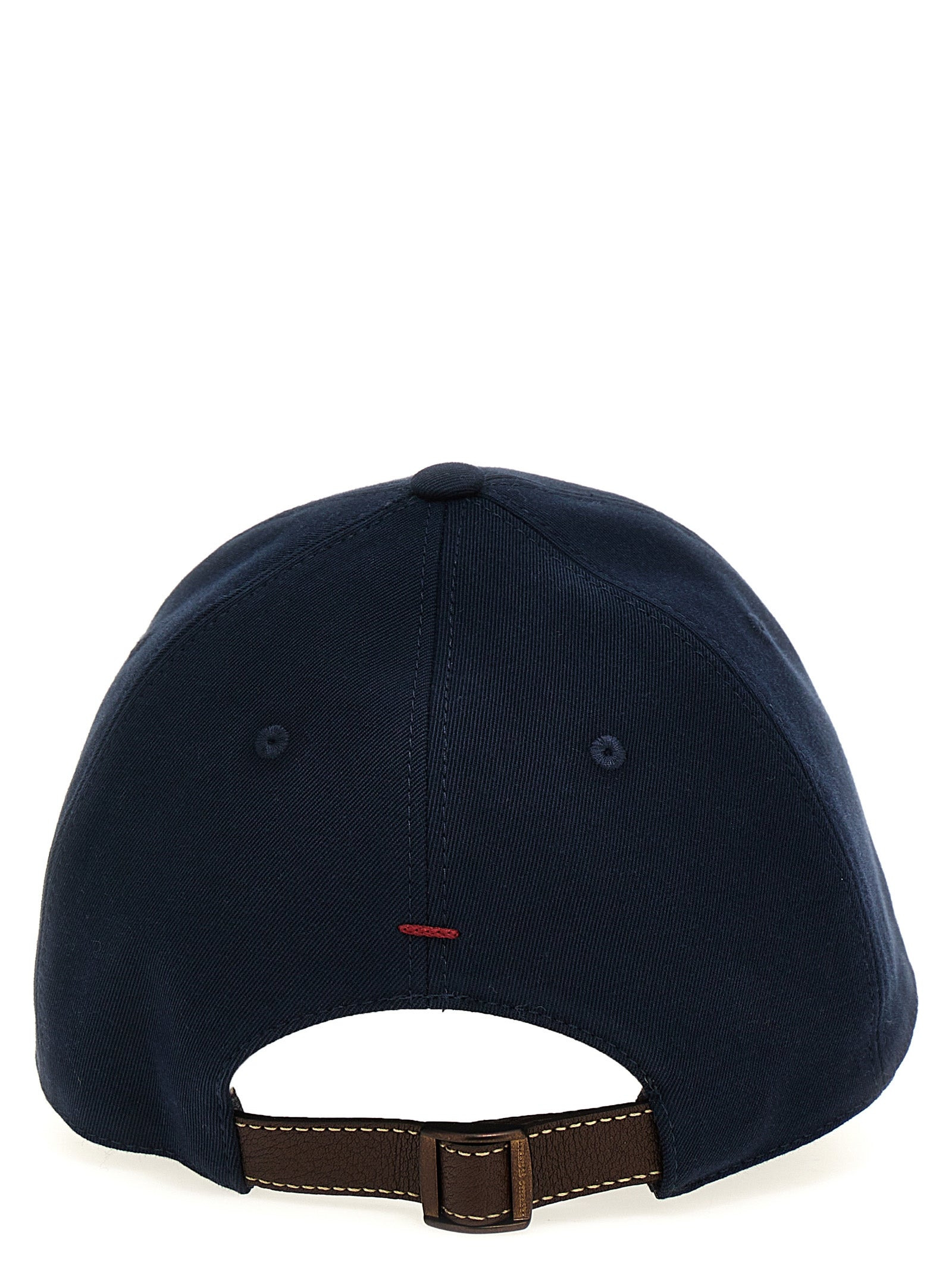 Logo Embroidery Baseball Cap Hats Blue - 2