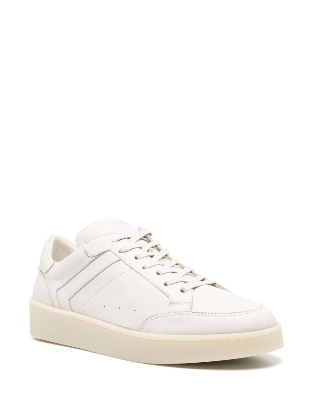 leather sneakers - 2