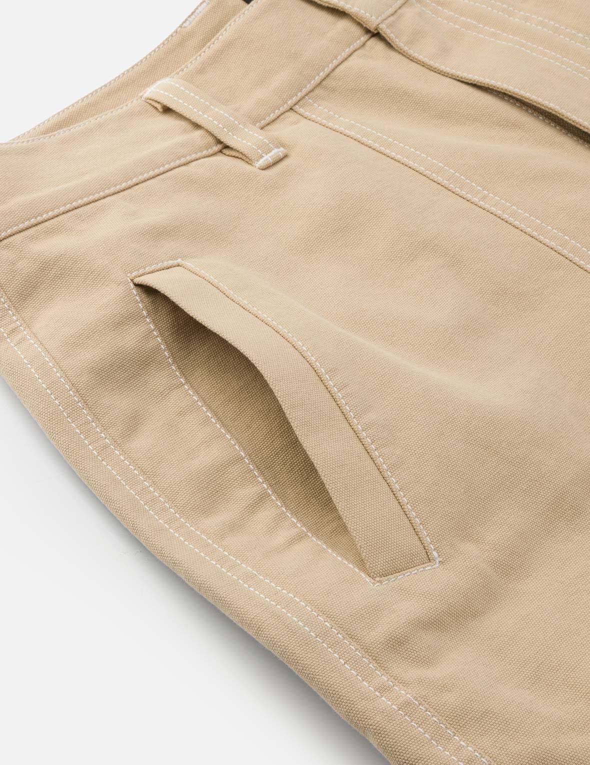Allover Seagull Print Pocket Oversized Shorts - 9