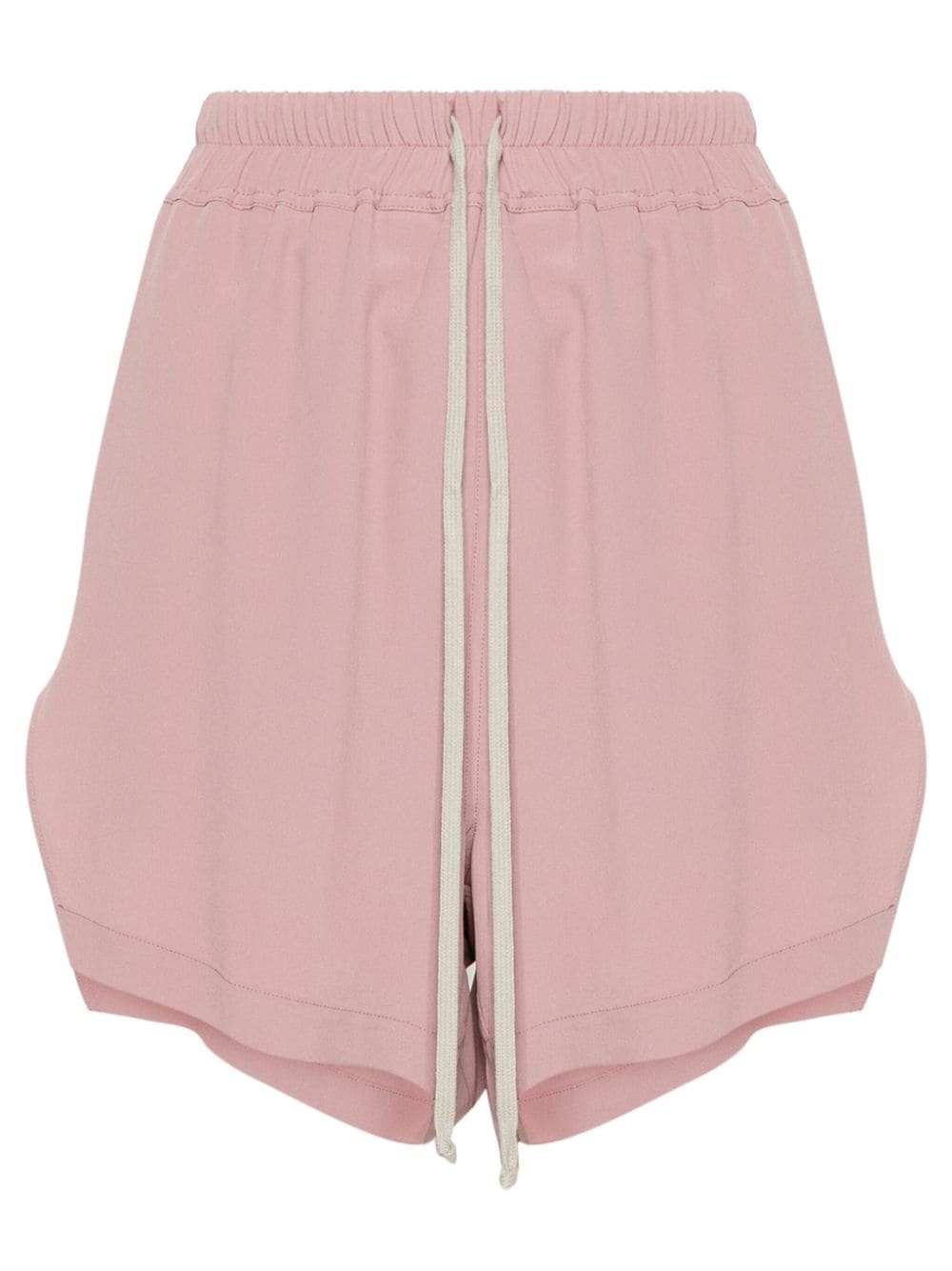 drawstring crepe shorts - 1