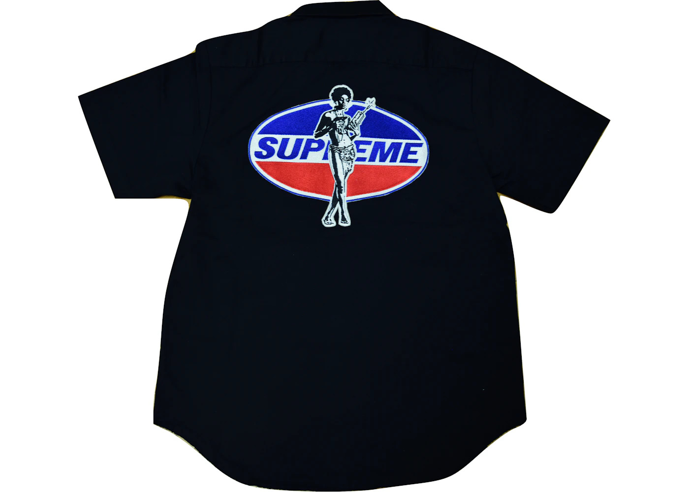 Supreme Hysteric Glamour S/S Work Shirt Black - 2