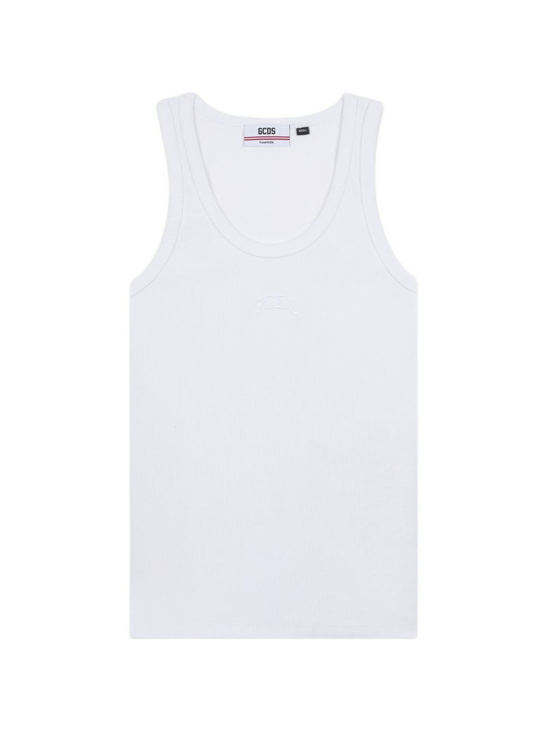 logo-embroidery tank top 1