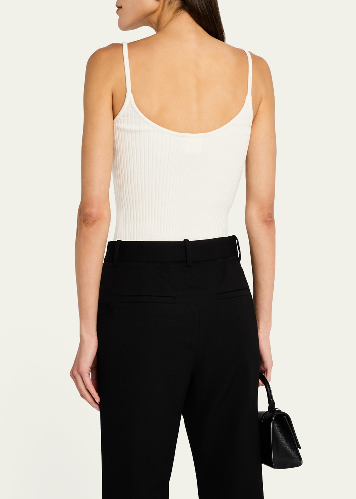 Logo Ribbed Knit Tank Top - 3