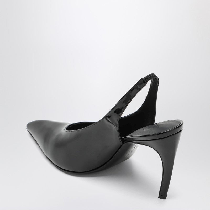The Attico Black Viper Slingback Women - 2