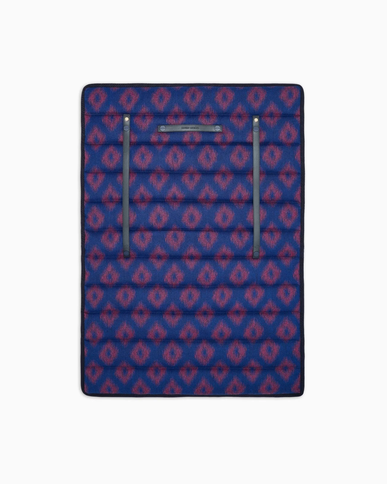 Poldo X Giorgio Armani Travel mat in Ikat jacquard flannel - 1