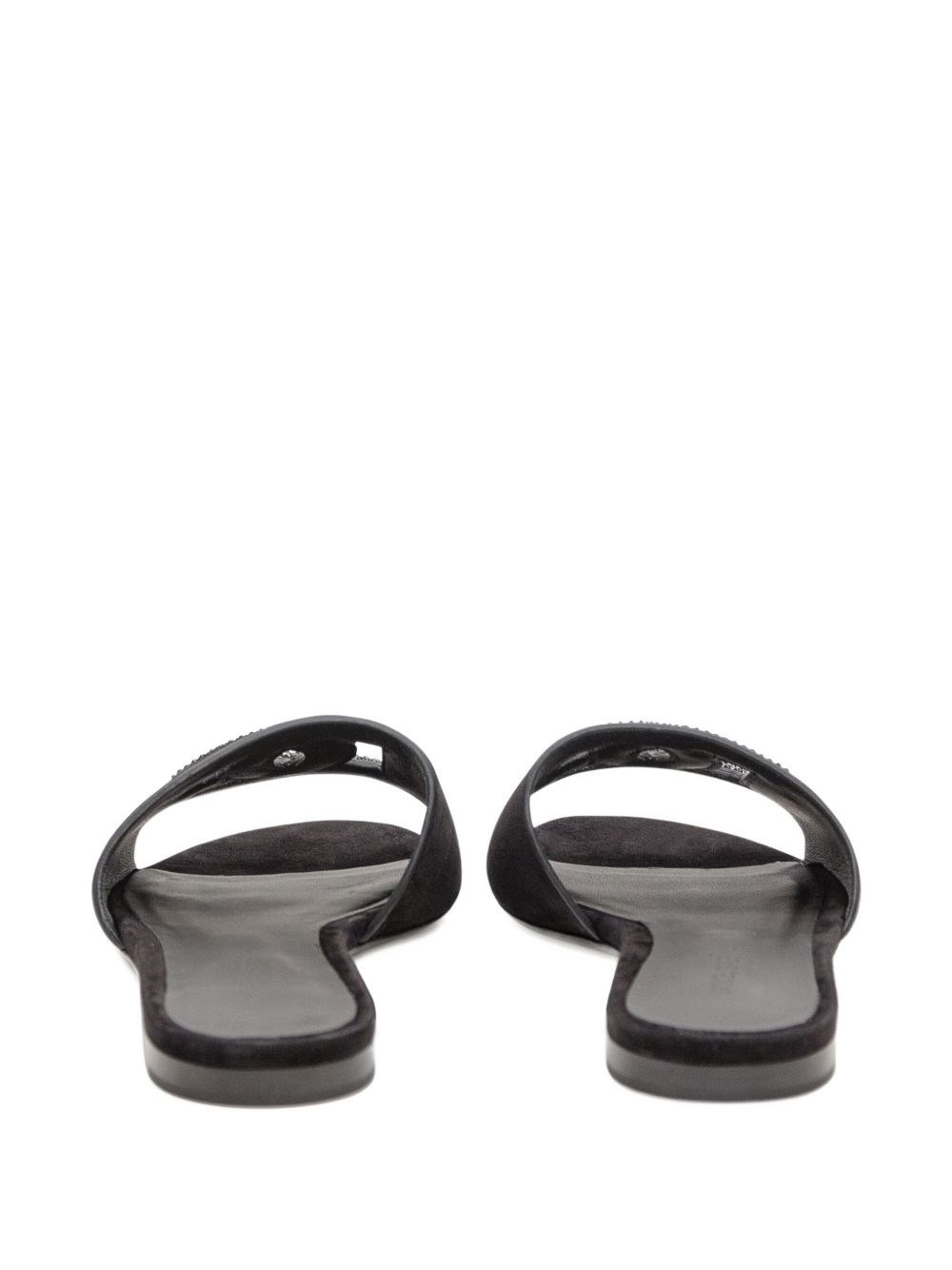DG Logo leather sandals - 4