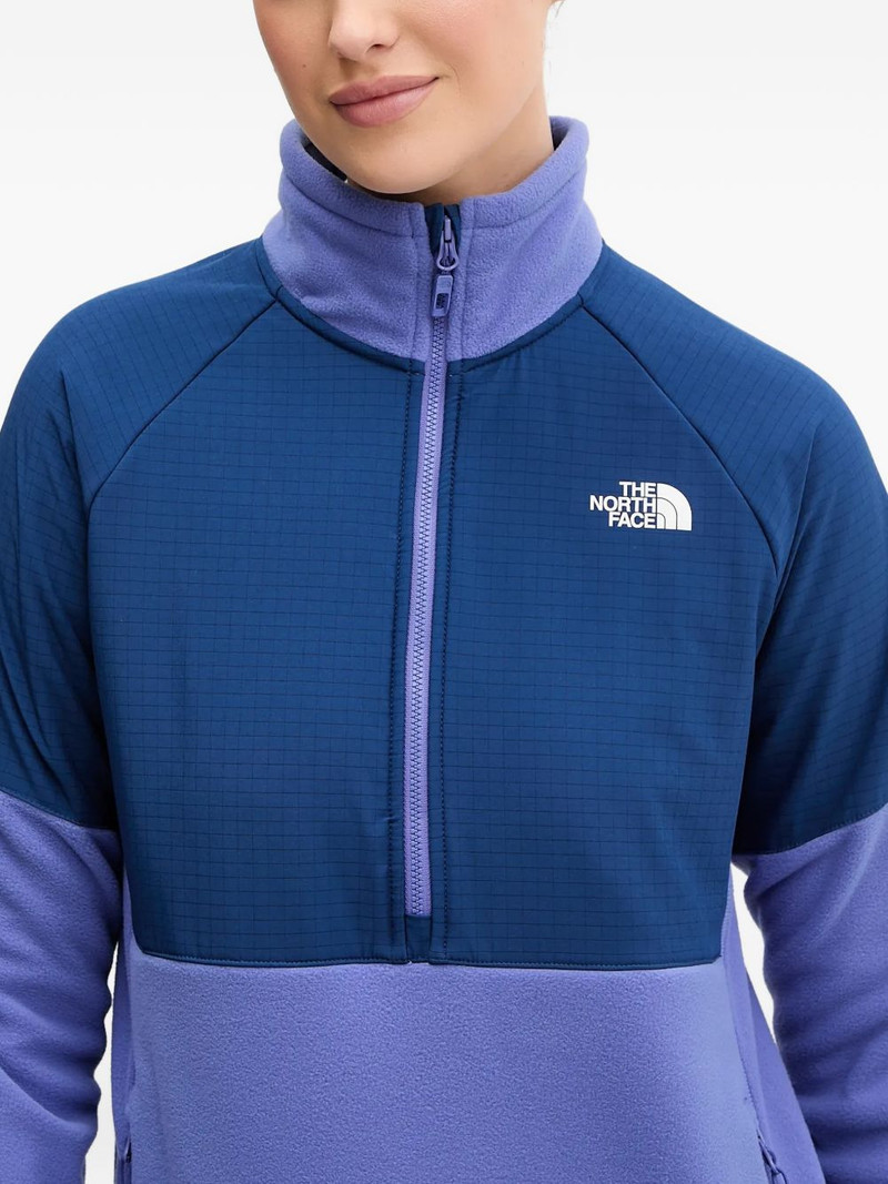 quarter-zip colour-block sweatshirt 4