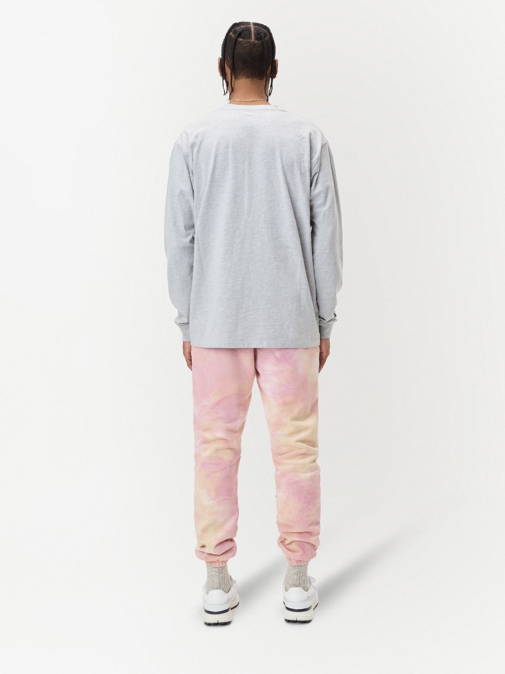 LA cotton track pants - 4