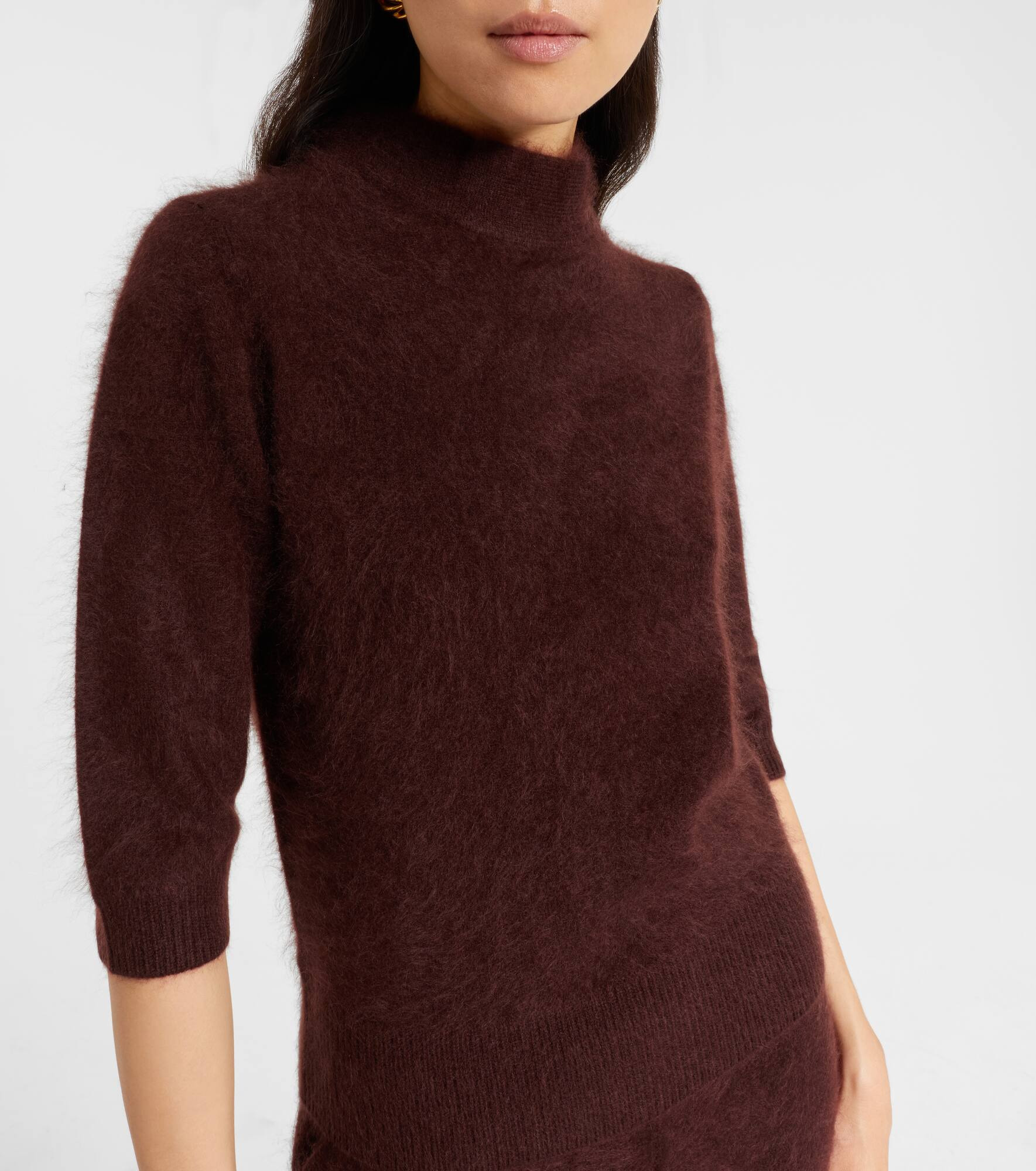 Fluffy Statement wool and cashmere-blend sweater - 4