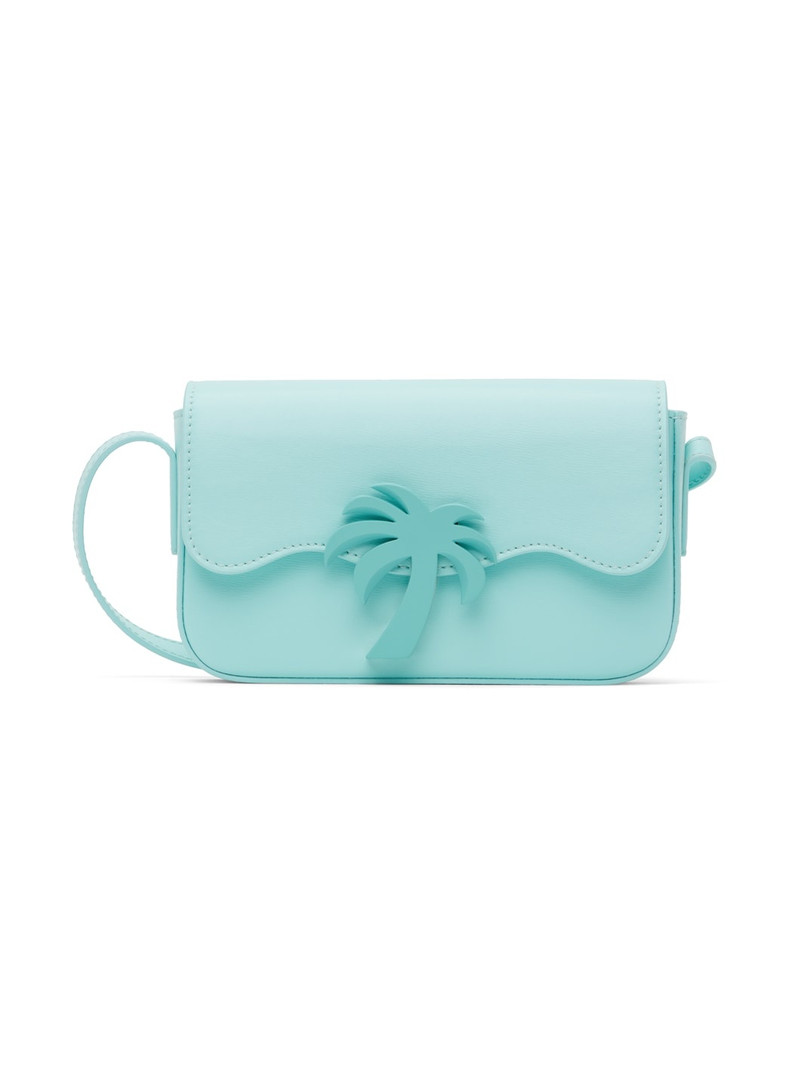 Blue Palm Beach Bag 1