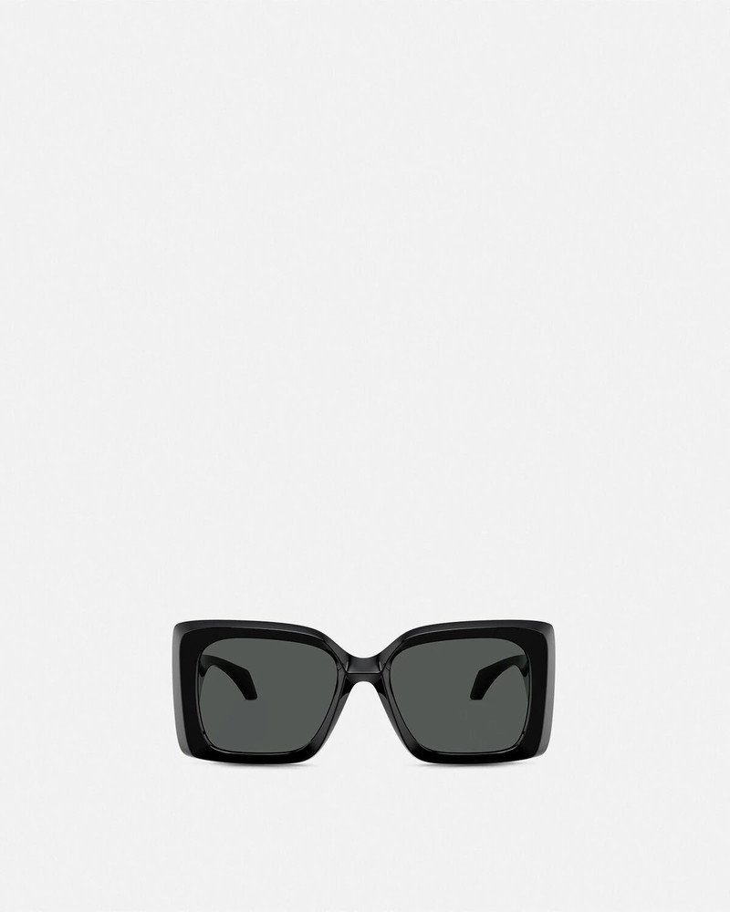 VERSACE Medusa Plaque Maxi Sunglasses outlook