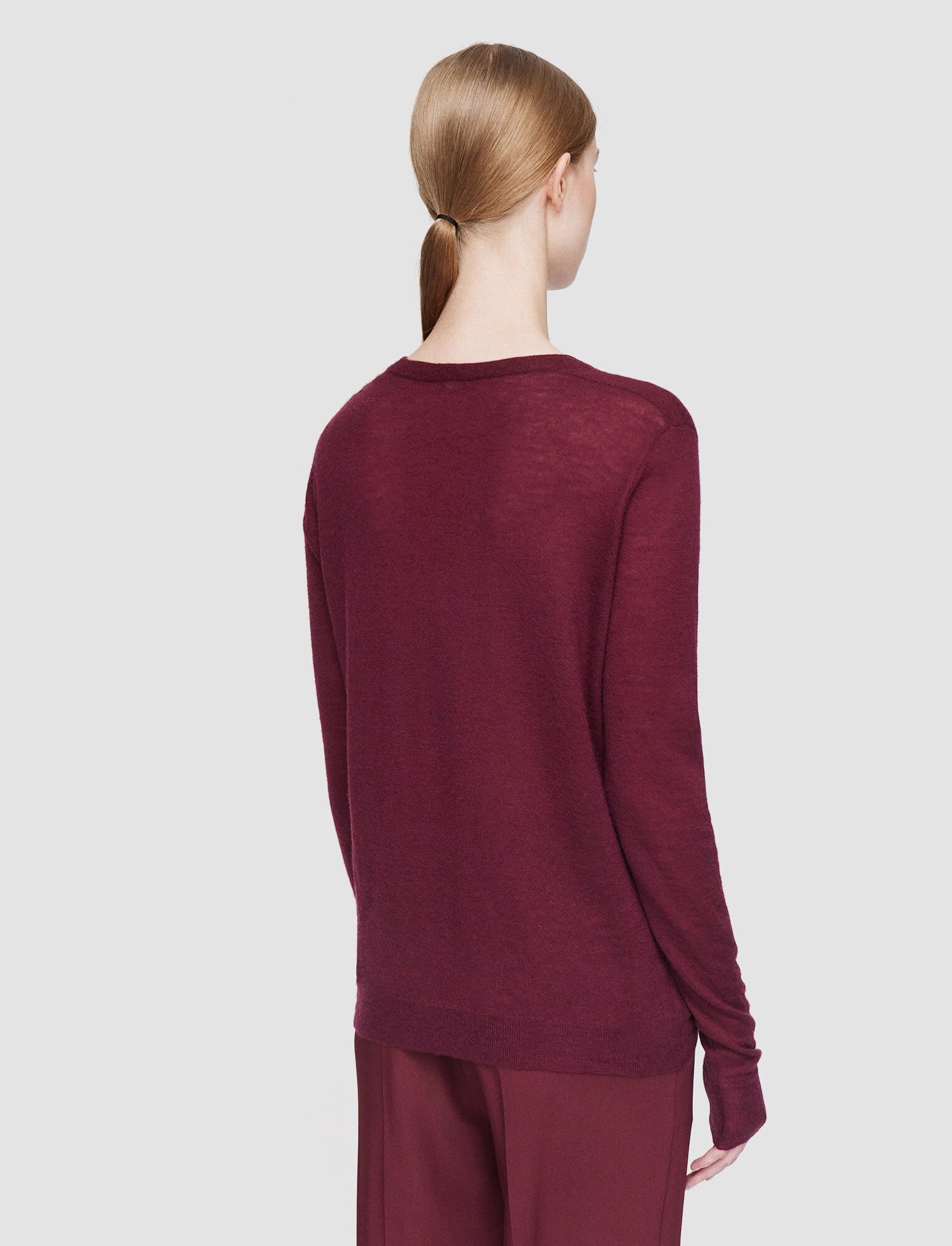 Cashair V Neck Jumper - 4
