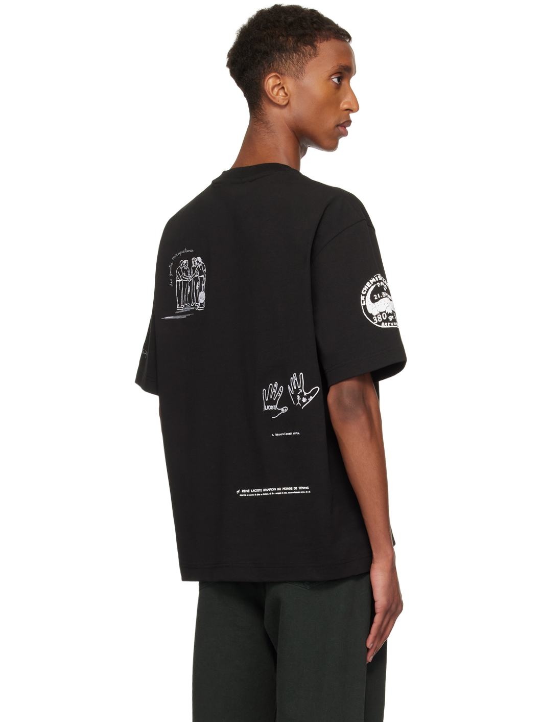Black Loose Fit T-shirt - 3