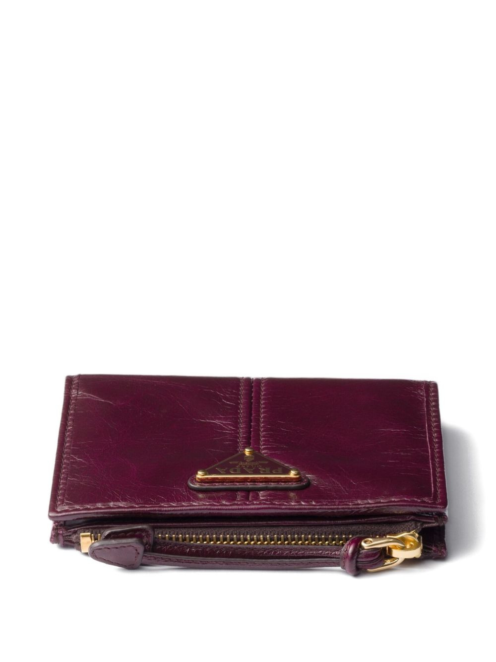 small zip-pocket leather card holder - 3