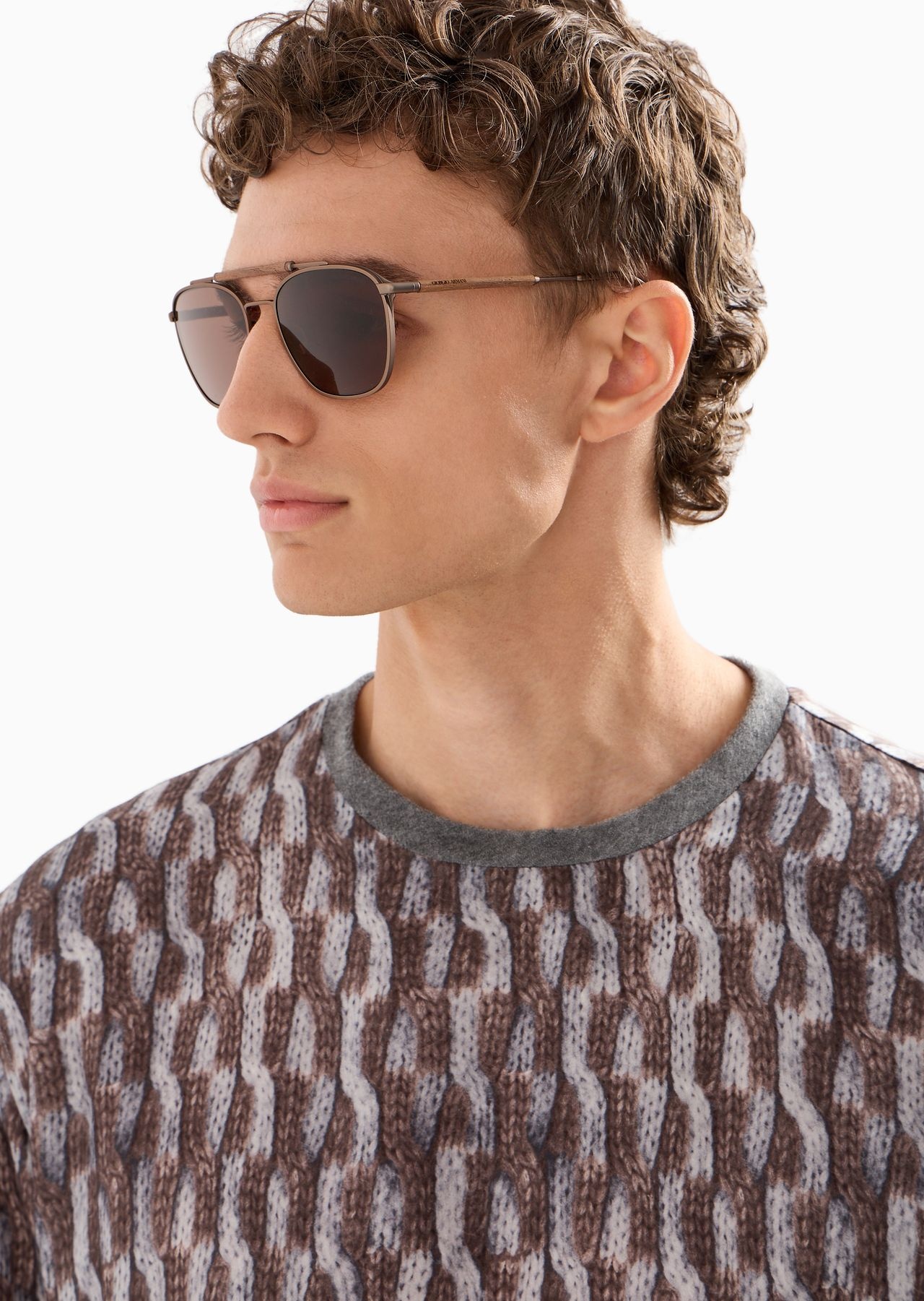 Men’s square sunglasses - 5