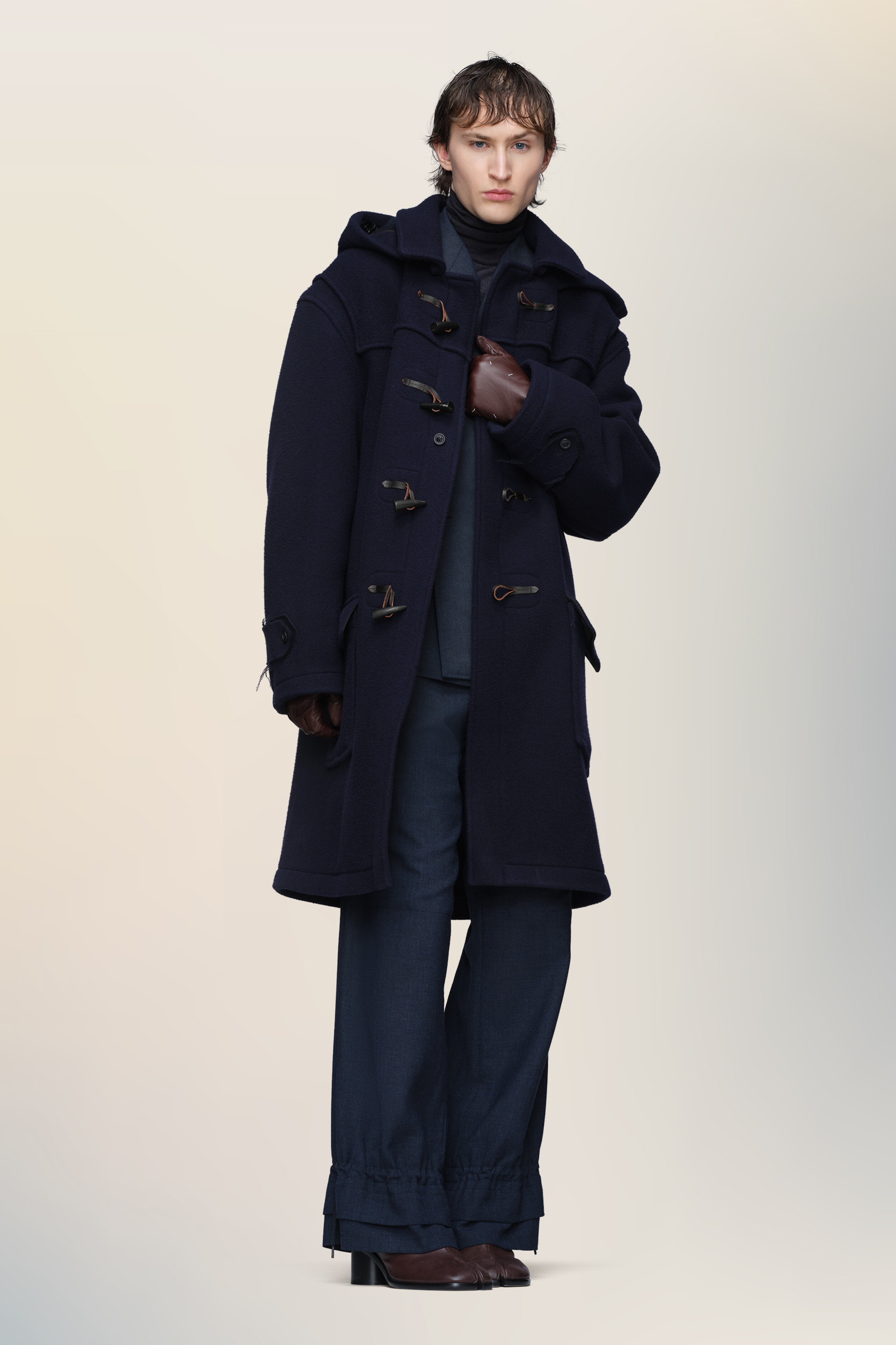 Reversible wool coat - 3