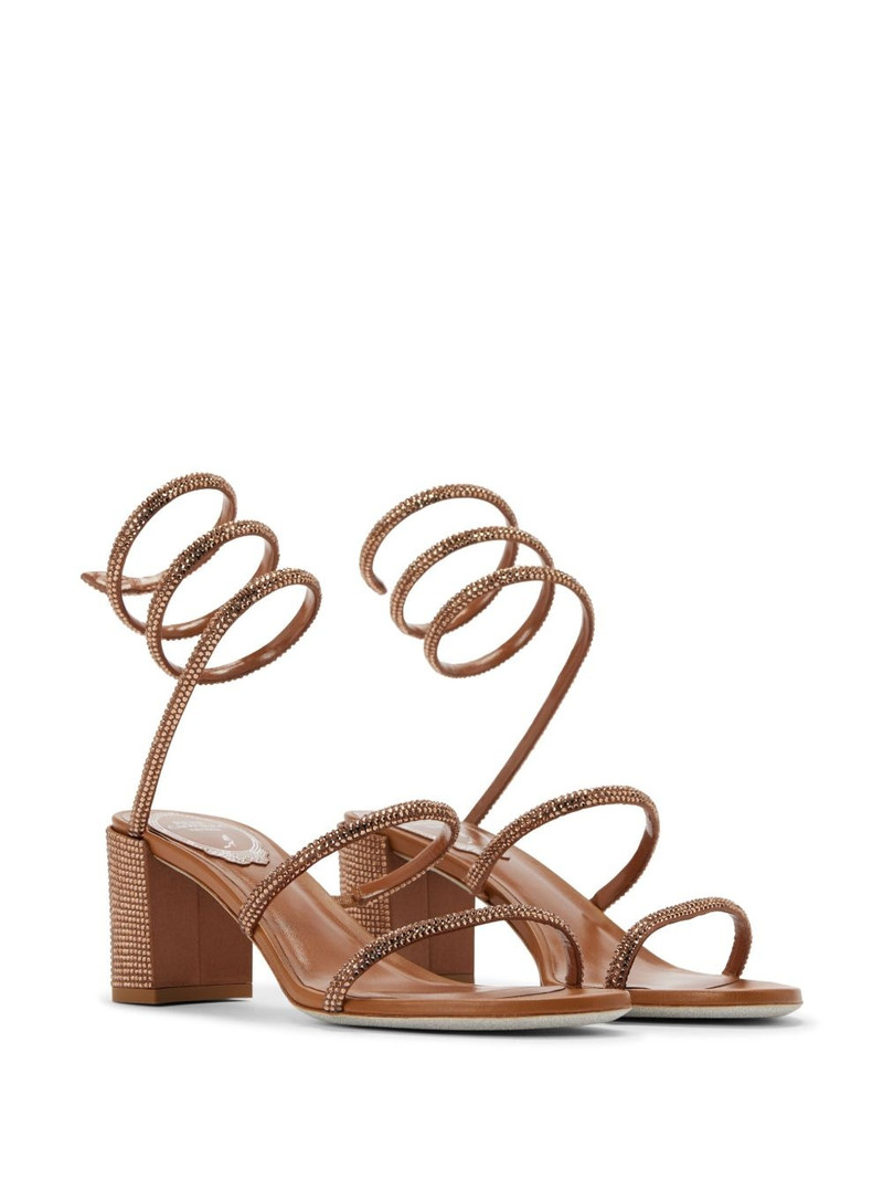 RENE CAOVILLA 60mm Cleo sandals outlook